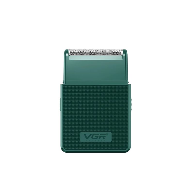 VGR VOYAGER - Afeitadora Eléctrica Portatil 2en1 Trimmer VGR V-376 Verde