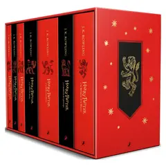 TOP10BOOKS - LIBRO ESTUCHE BIBLIOTECA GRIFFINDOR / J. K. ROWLING / SALAMANDRA