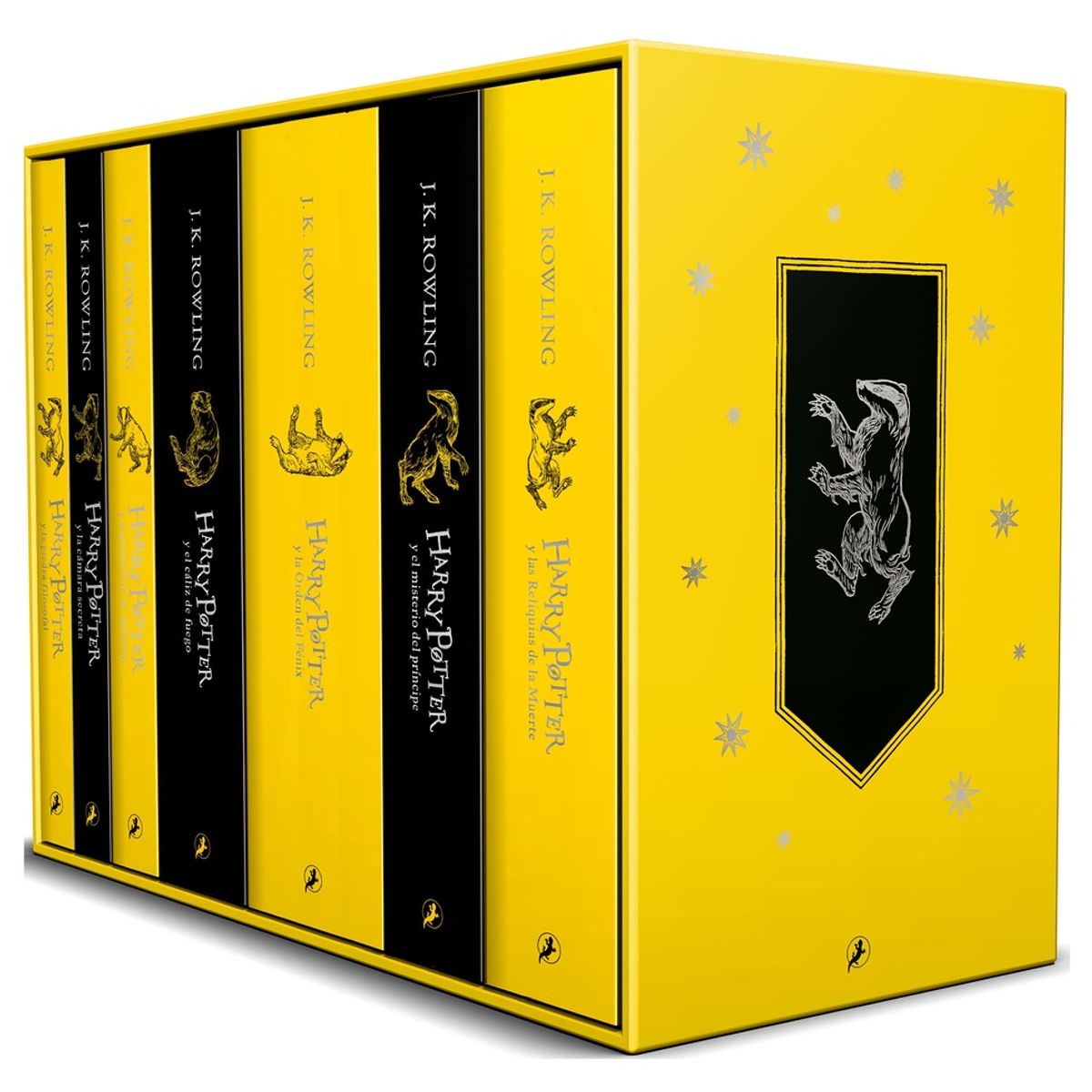TOP10BOOKS - LIBRO Estuche Biblioteca Hufflepuff - Estuche Biblioteca Hufflepuff