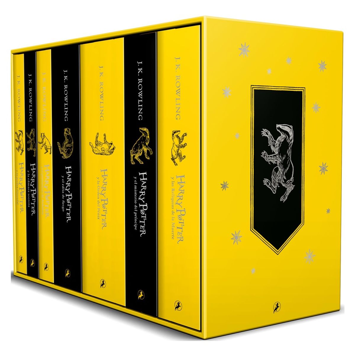 TOP10BOOKS - LIBRO Estuche Biblioteca Hufflepuff - Estuche Biblioteca Hufflepuff