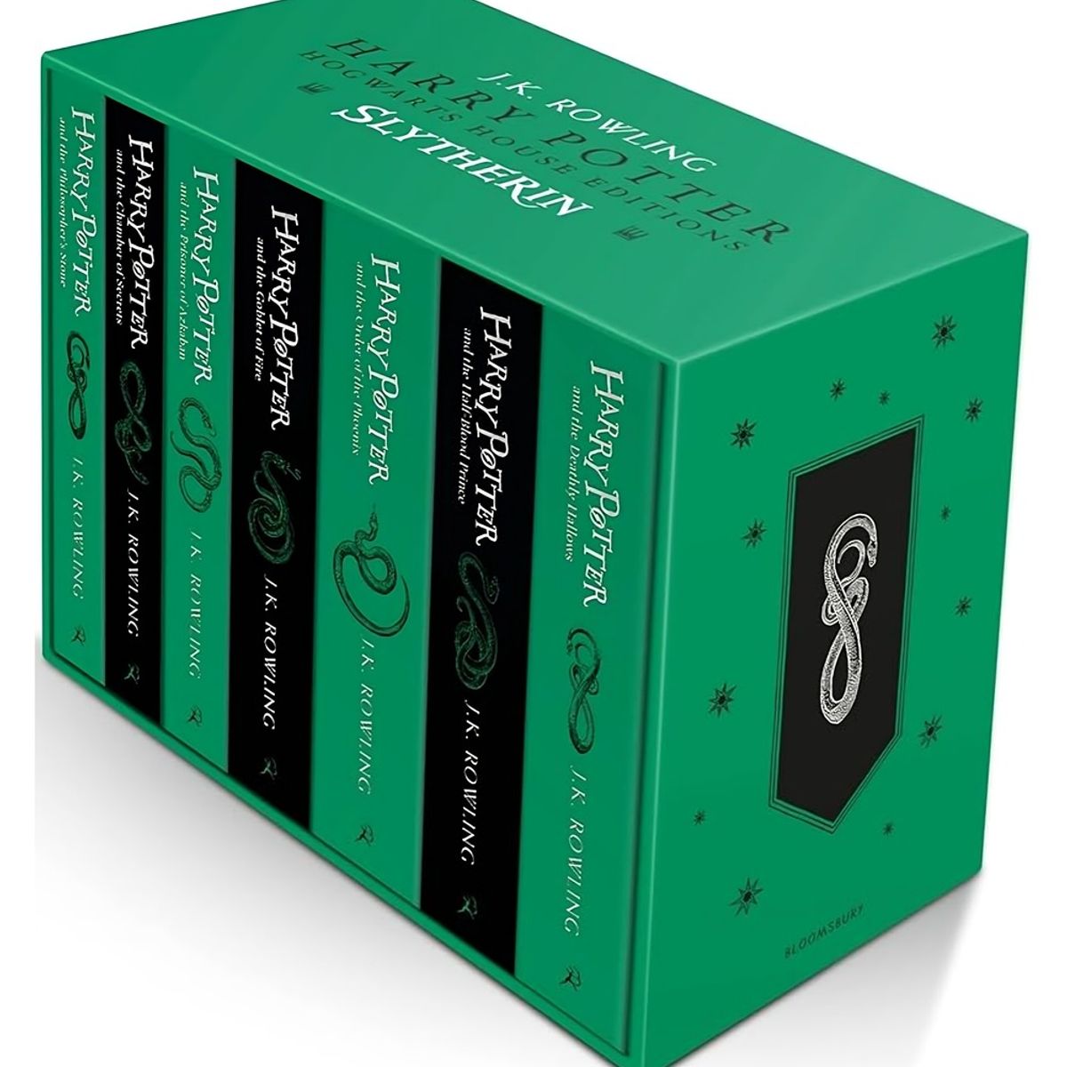 TOP10BOOKS - LIBRO Estuche Biblioteca Slytherin - J. K. Rowling