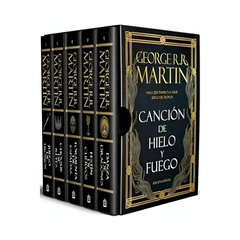 TOP10BOOKS - ESTUCHE CANCION DE HIELO Y FUEGO (EDICIÓN LIMITADA) / GEORG /  DEBOLS!LLO