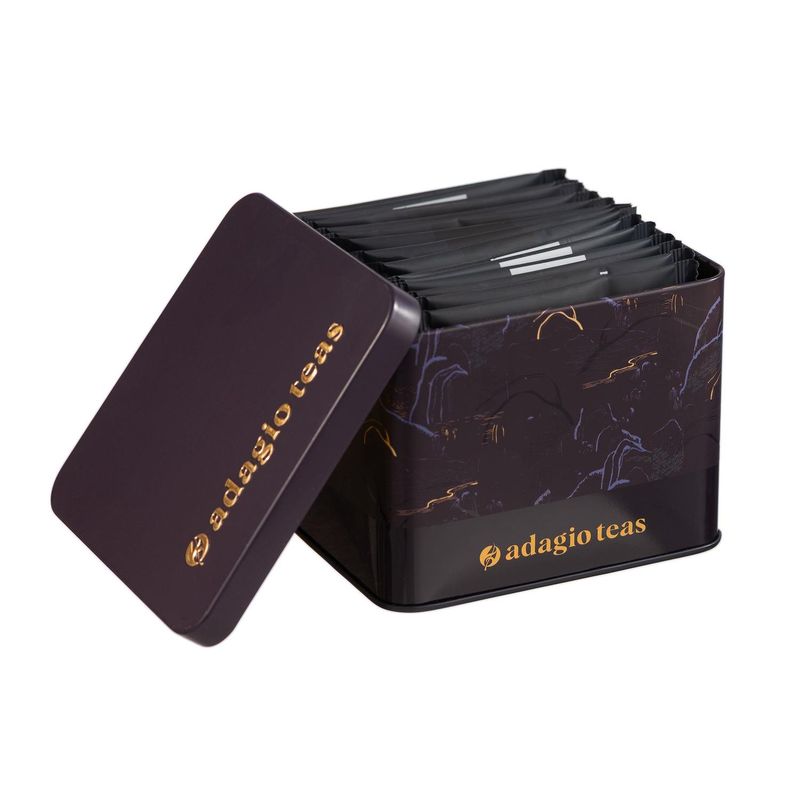 ADAGIO TEAS - Pack Té 5 Colores Negro Diseños 15 Teabags