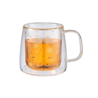 Imagen 2 del producto Taza Doble Vidrio Zodiac & Astrology 400 ml