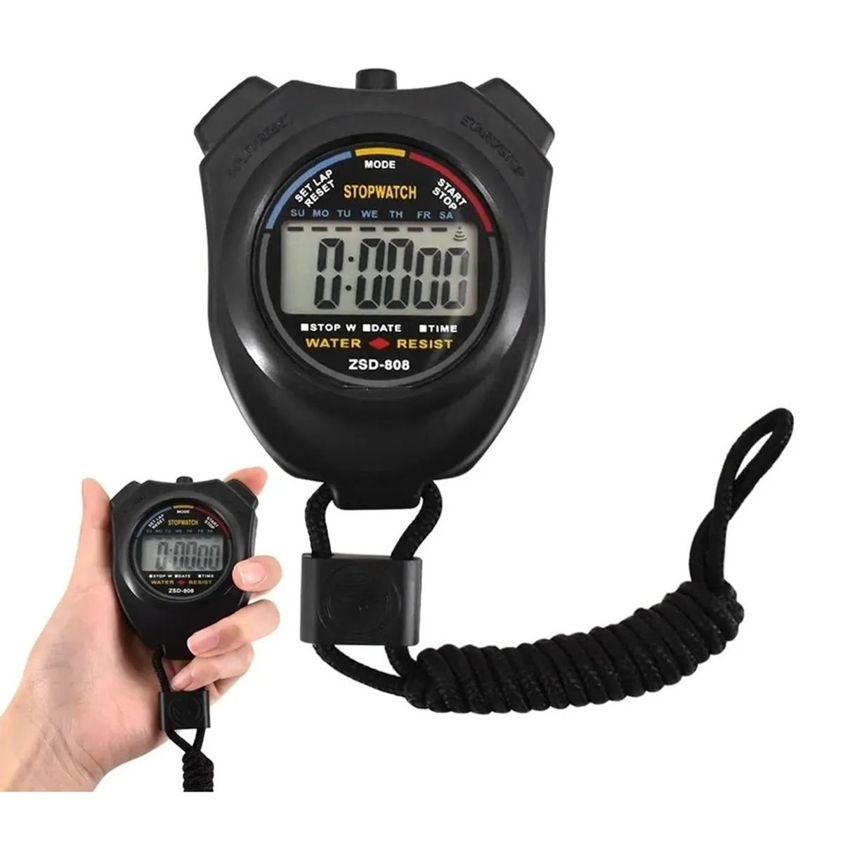 GENERICO - Cronómetro Mano Digital Y Profesional Para Deporte Fitness