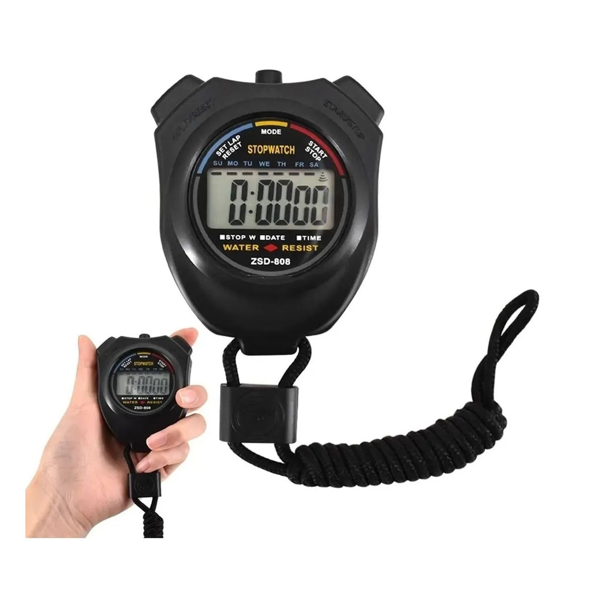 GENERICO - Cronómetro Mano Digital Y Profesional Para Deporte Fitness