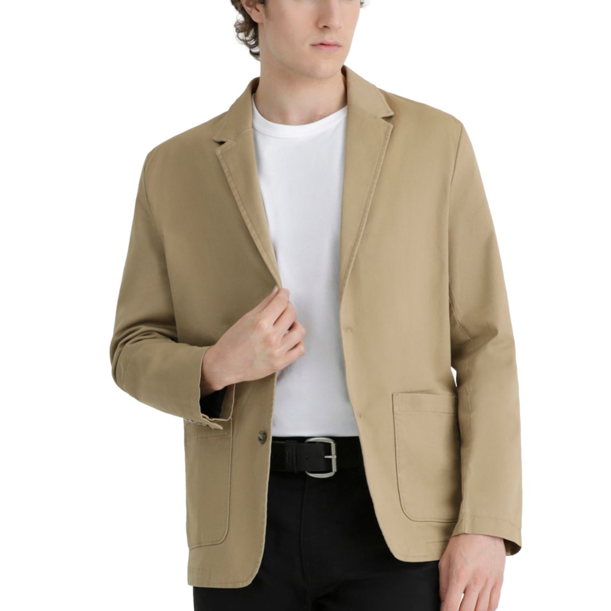 DOCKERS - Chaqueta Blazer Hombre Sport Regular Fit Khaki Dockers