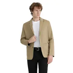 DOCKERS - Chaqueta Blazer Hombre Sport Regular Fit Khaki
