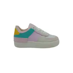 HERIEL - Zapatilla Lila Plataforma Mujer