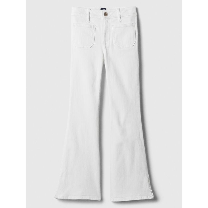 GAP - Jeans Niña Flare 70s Blanco GAP