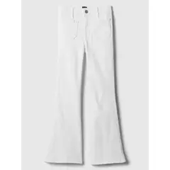 GAP - Jeans Niña Flare 70s Blanco