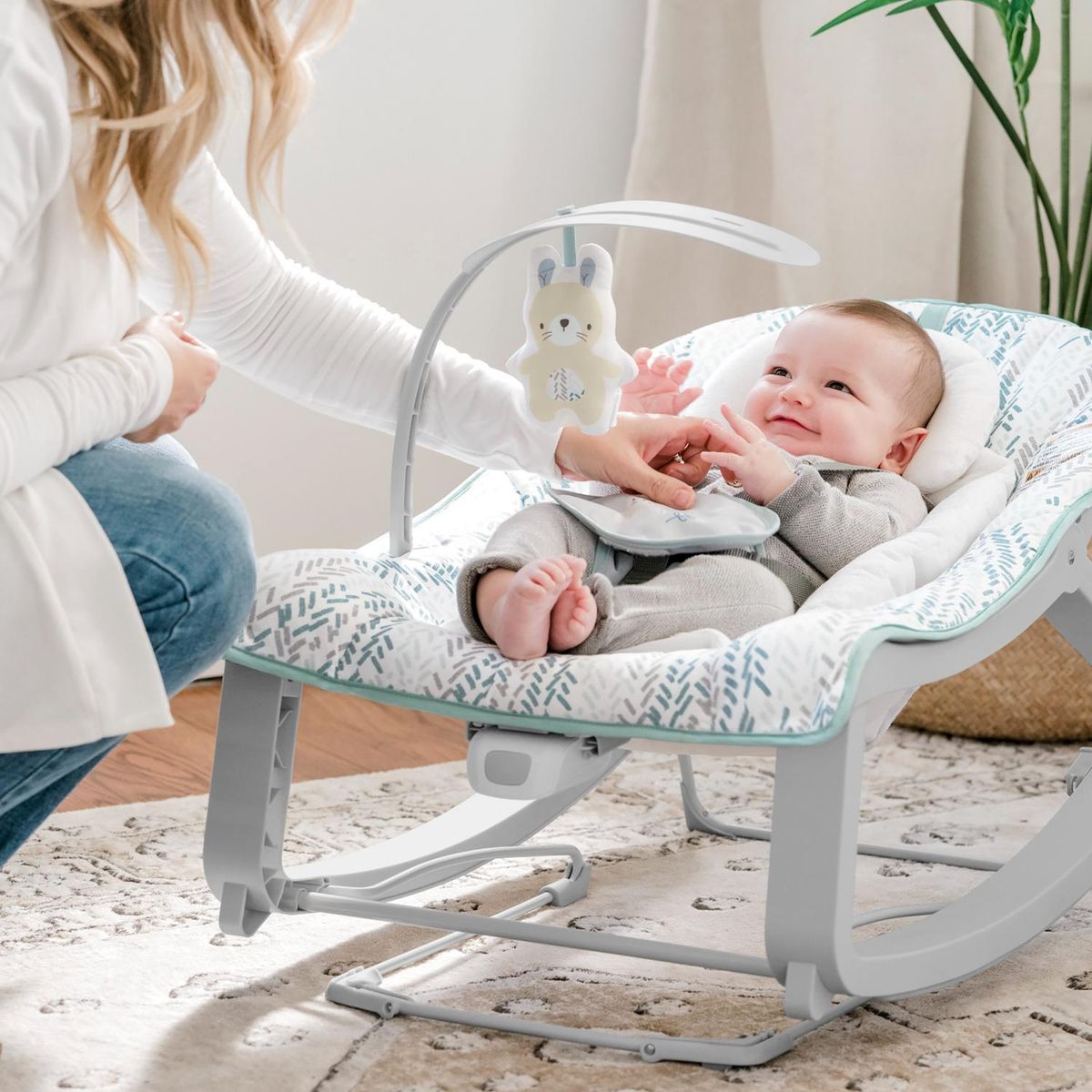 INGENUITY - Silla Nido Keep Cozy 3 en 1 Spruce Ingenuity