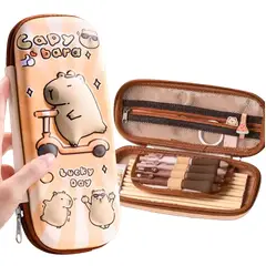 GENERICO - Estuche Para Lápices Tierno Capybara Carpincho
