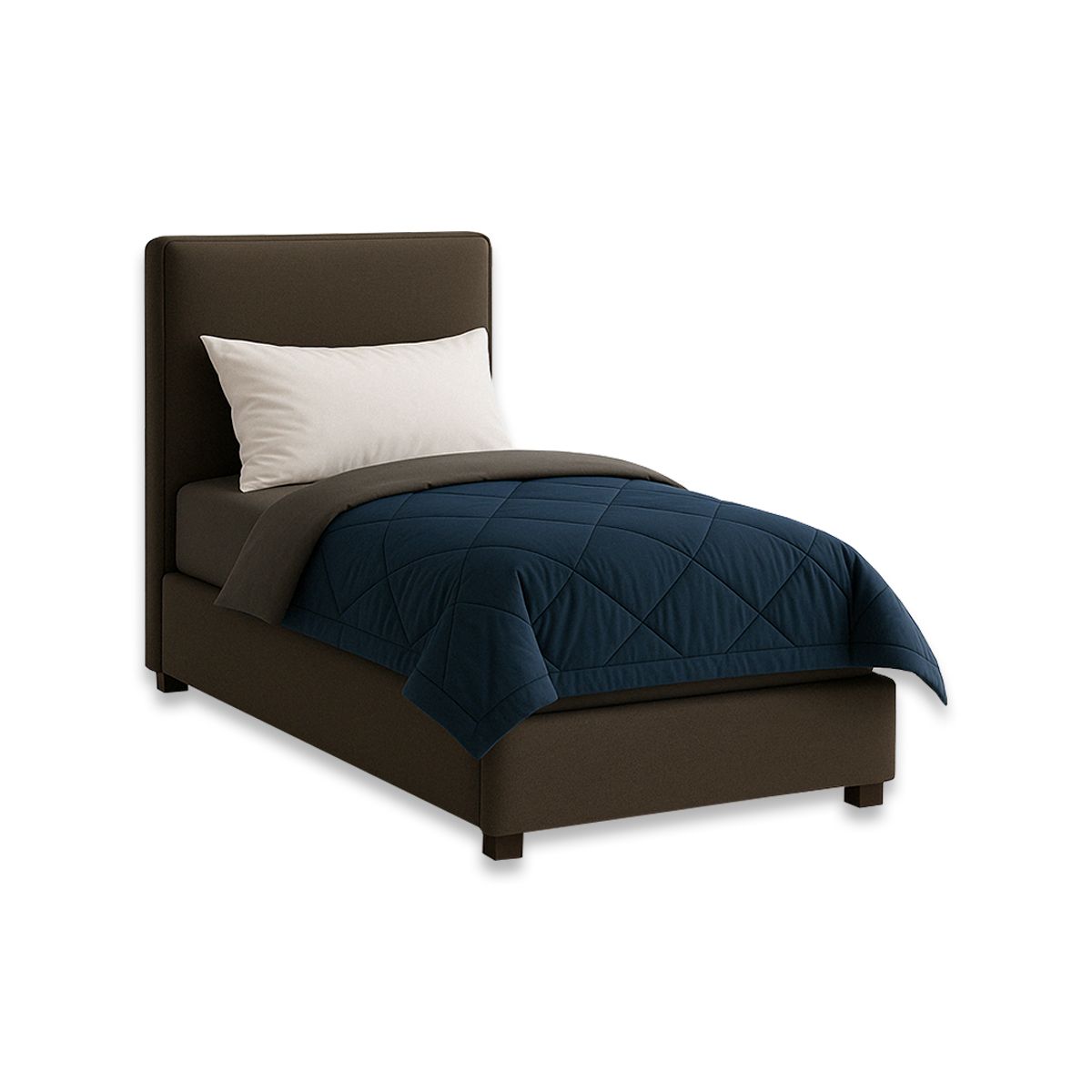 GUIZA - Plumón Edredón Nórdico 1 Plaza 150x200 100% Algodón Guiza