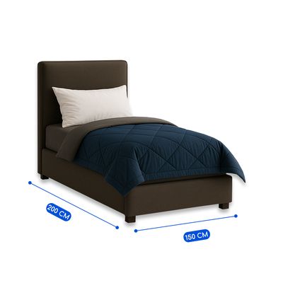 Imagen 2 del producto Plumón Edredón Nórdico 1 Plaza 150x200 100% Algodón