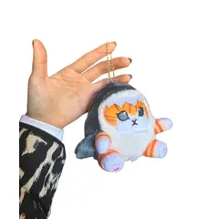 GENERICO - Peluche Llavero Gatito Tiburón Tierno Kawaii