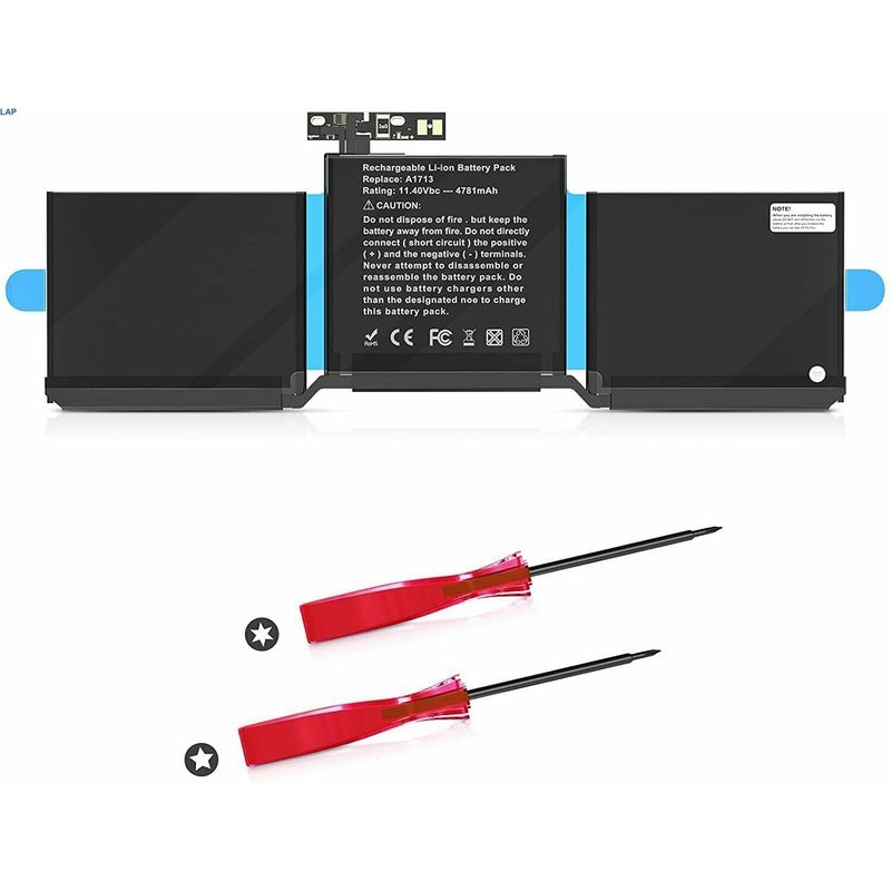 OEM - Bateria modelo A1713 Para Macbook Pro 13 A1708 2016-2017