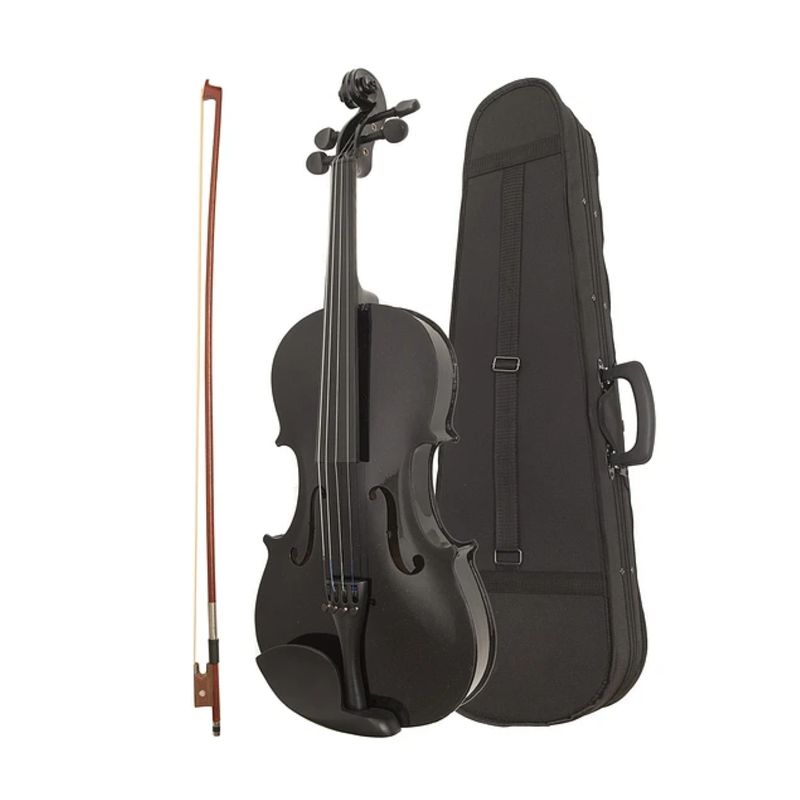 EPIC - Set Violin Epic 44 Negro + Afinador Estuche Arco Soporte