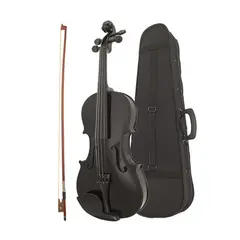 EPIC - Set Violin 44 Negro + Afinador Estuche Arco Soporte