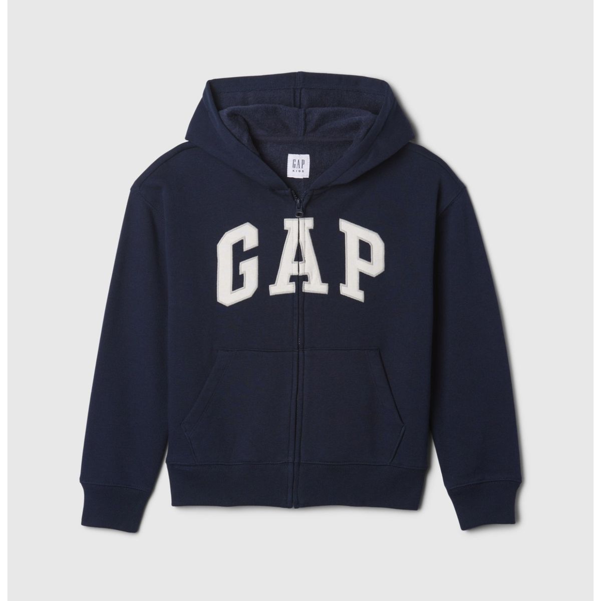 GAP - Polerón Niño Logo Con Cierre Azul GAP
