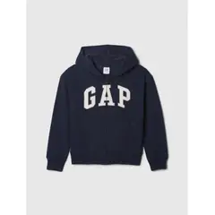 GAP - Polerón Niño Logo Con Cierre Azul