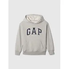 GAP - Polerón Niño Basic Heritage Sin Cierre Gris