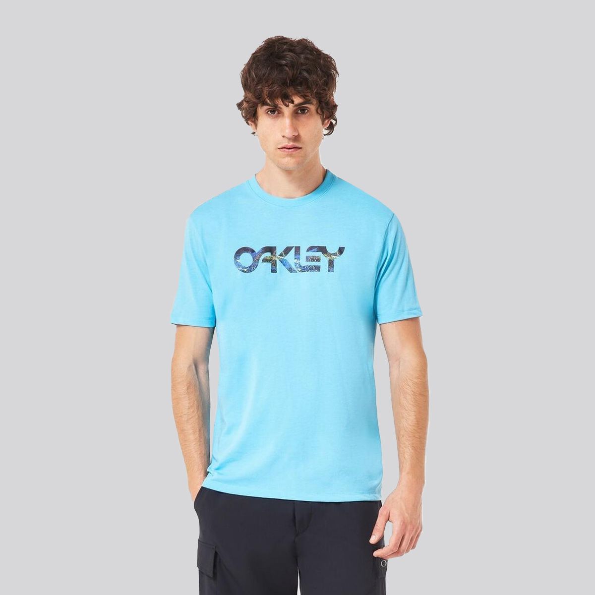 OAKLEY - Polera Hombre B1B Sun Oakley Bright Blue