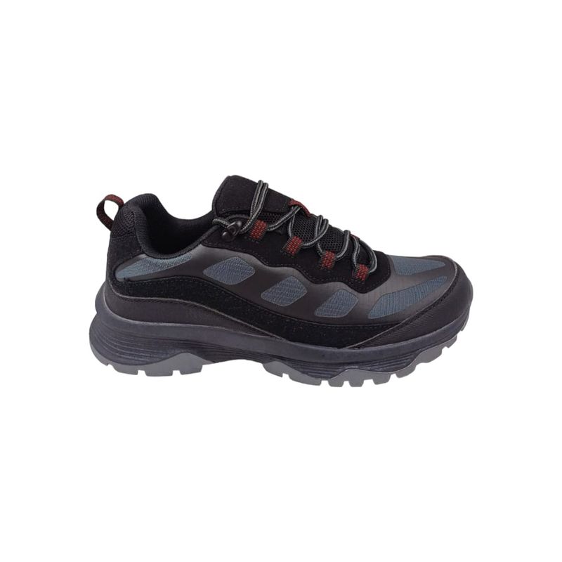 HERIEL - Zapatilla Gris Oscura Hombre.