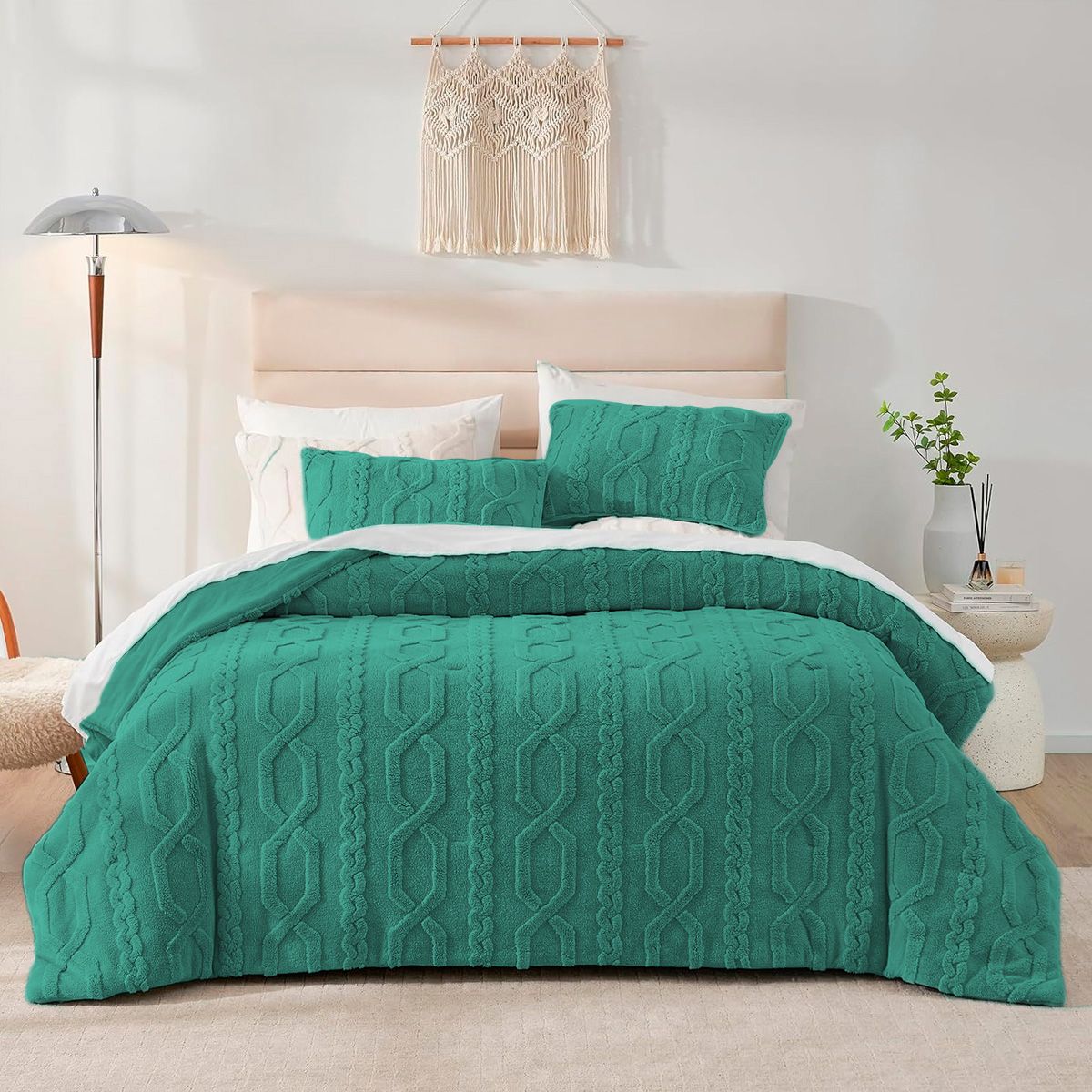 ARCA SHOPPING - Plumon 2 Plazas Edredon De Cama Cubrecama Chiporro Cobertor.