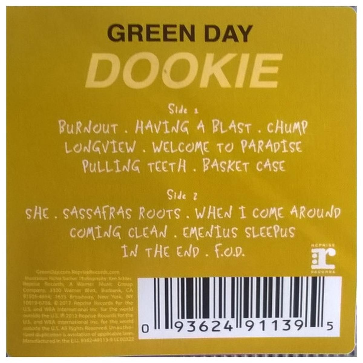 HITWAY MUSIC - GREENDAY - DOOKIE PICTURE DISC - VINILO