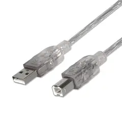 MANHATTAN - Cable De Datos Profesional Para Impresoras 1.8 M - Gris