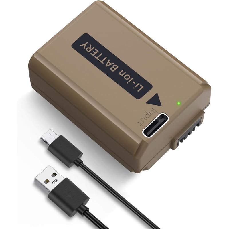 NEEWER - Batería Neewer TNP-FW50 1030mAh con Puerto USB-C