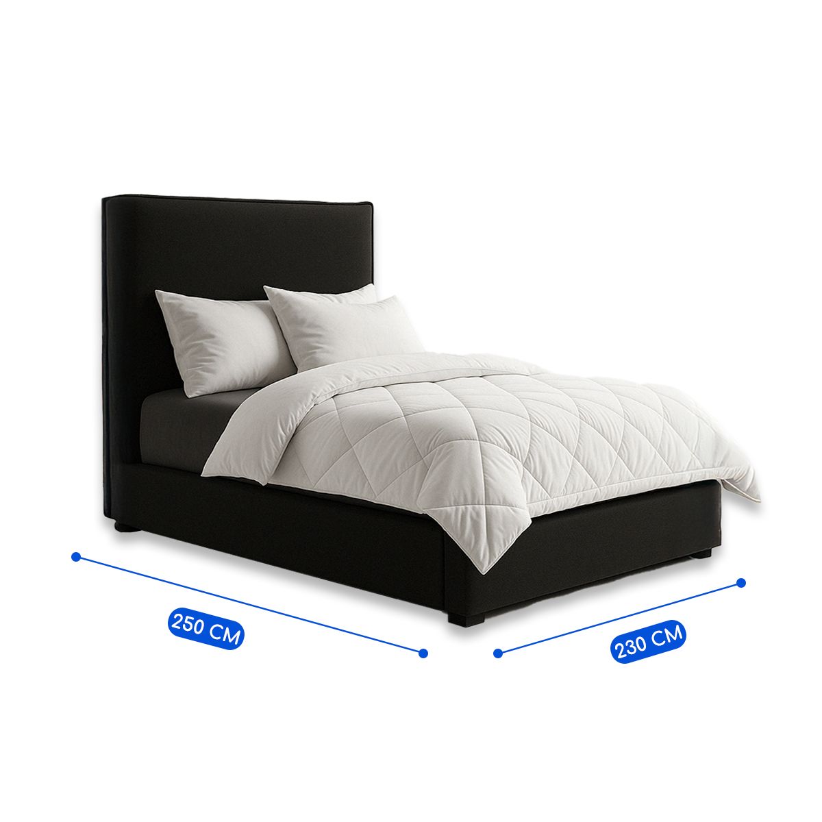 GUIZA - Plumón Edredón Nórdico King 250x230 100% Algodón Guiza.