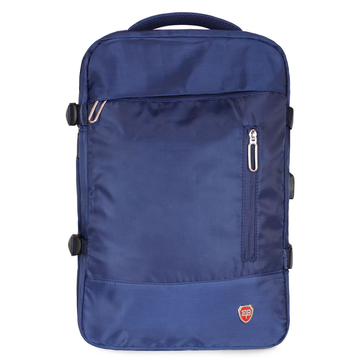 SWISS BAG - Mochila de viaje Viral azul con usb Swiss Bag