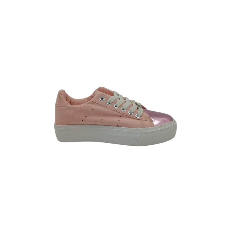 HERIEL - Zapatilla Rosa Plataforma.