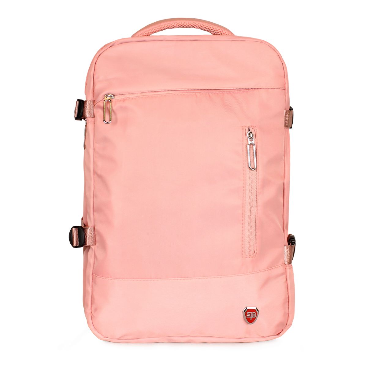 SWISS BAG - Mochila Viral rosada con usb Swiss Bag