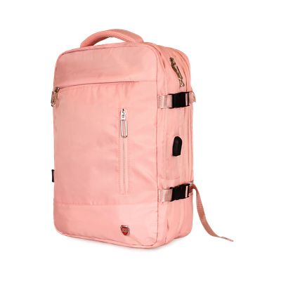 Imagen 2 del producto Mochila Viral rosada con usb