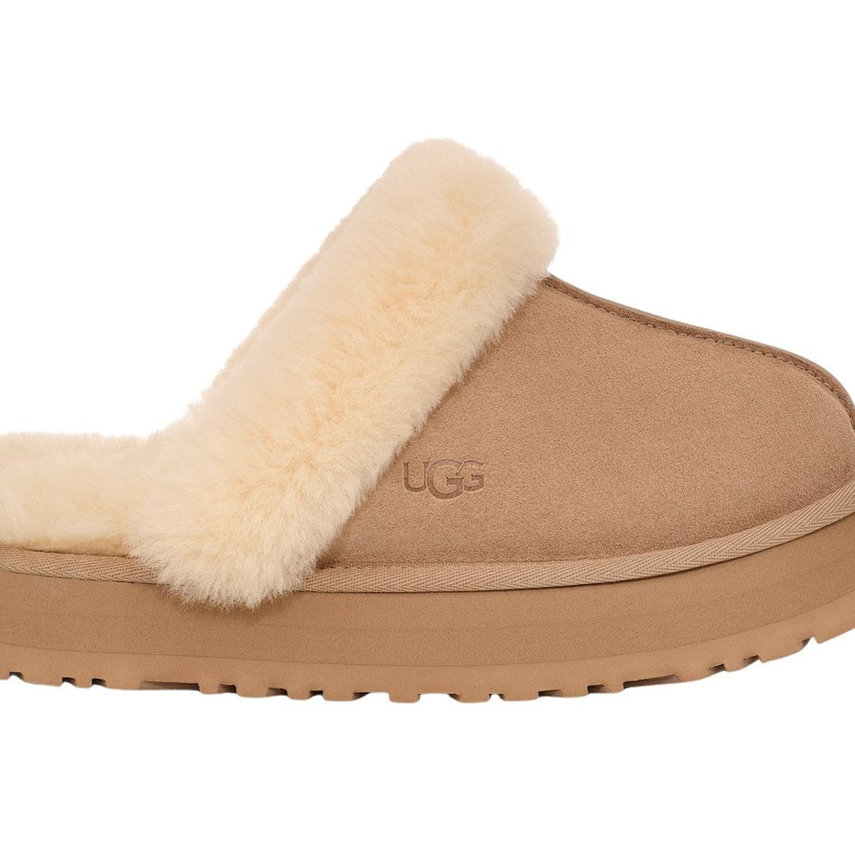UGG - Pantufla Mujer UGG Disquette Beige