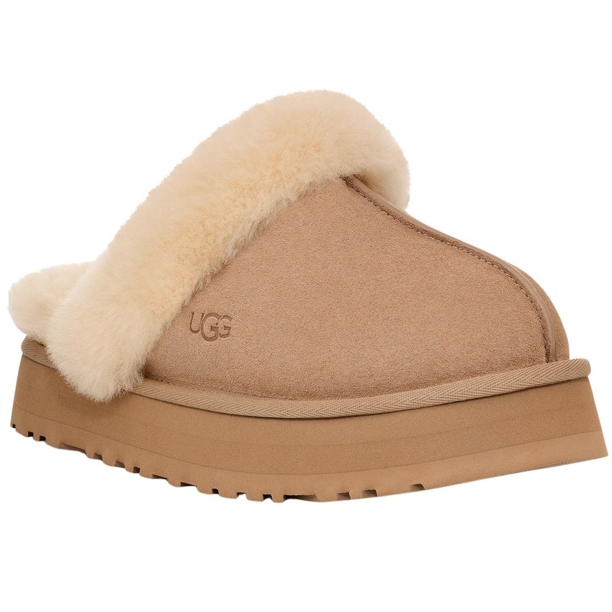 UGG - Pantufla Mujer UGG Disquette Beige