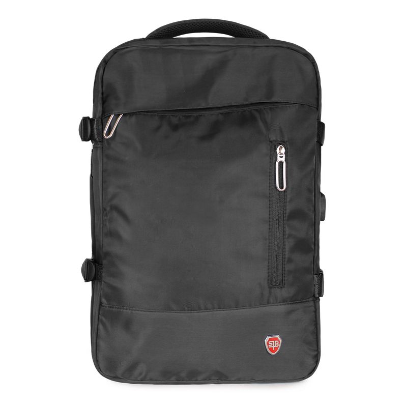 SWISS BAG - Mochila Viral negra con usb Swiss Bag