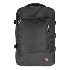SWISS BAG - Mochila Viral negra con usb