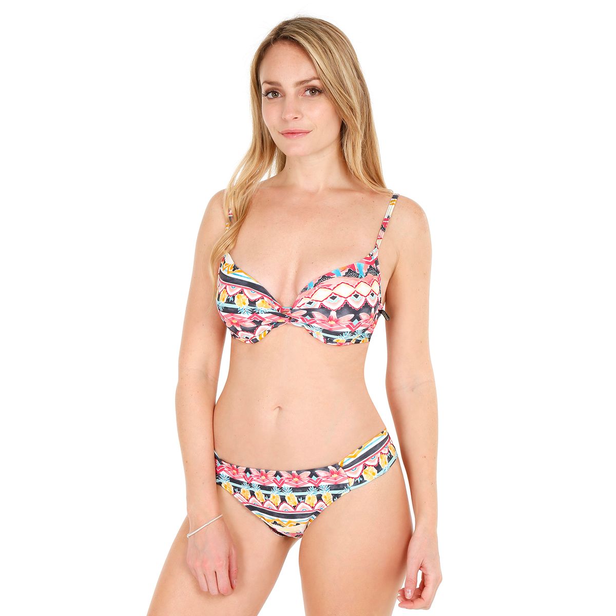 H2O WEAR - Traje de Baño Bikini Copa para Mujer Amarillo - Amarillo