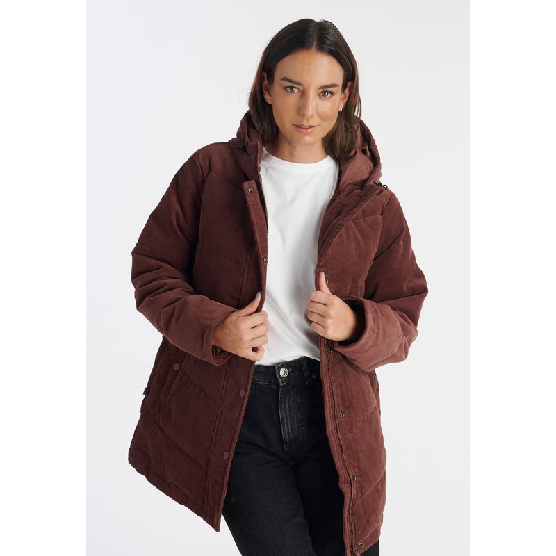 NIMTU - Puffa Cotele Quillay Casual Rojo Nimtu