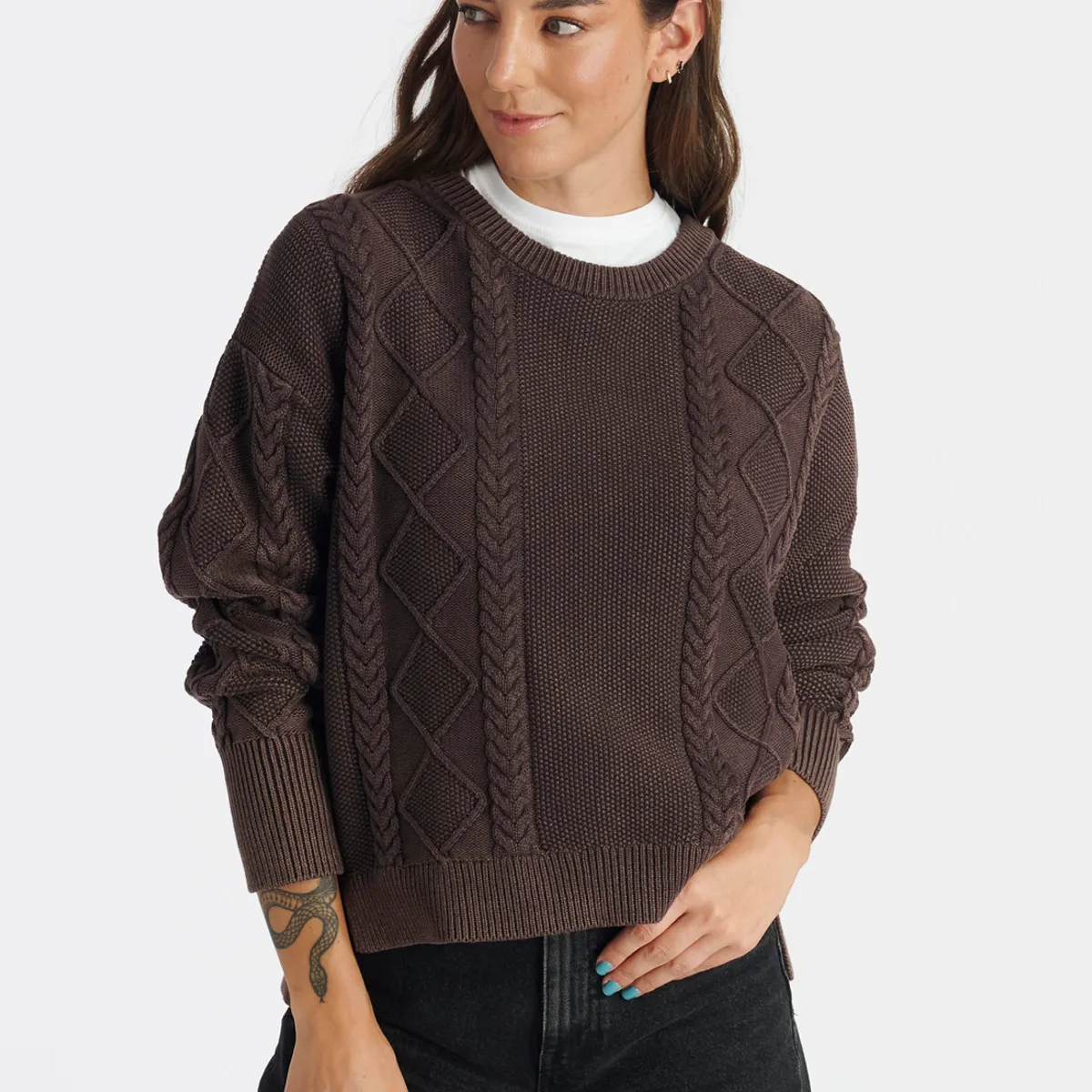 NIMTU - Sweater Michay Casual Café Nimtu