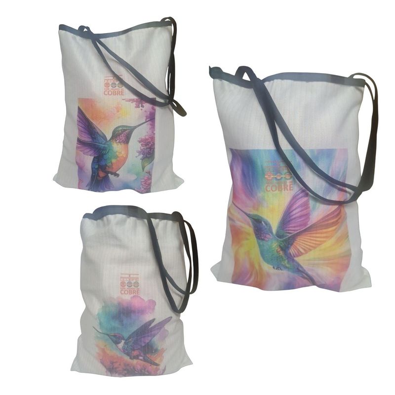 DCOBRE - 3 BOLSOS COBRE FULL COLOR