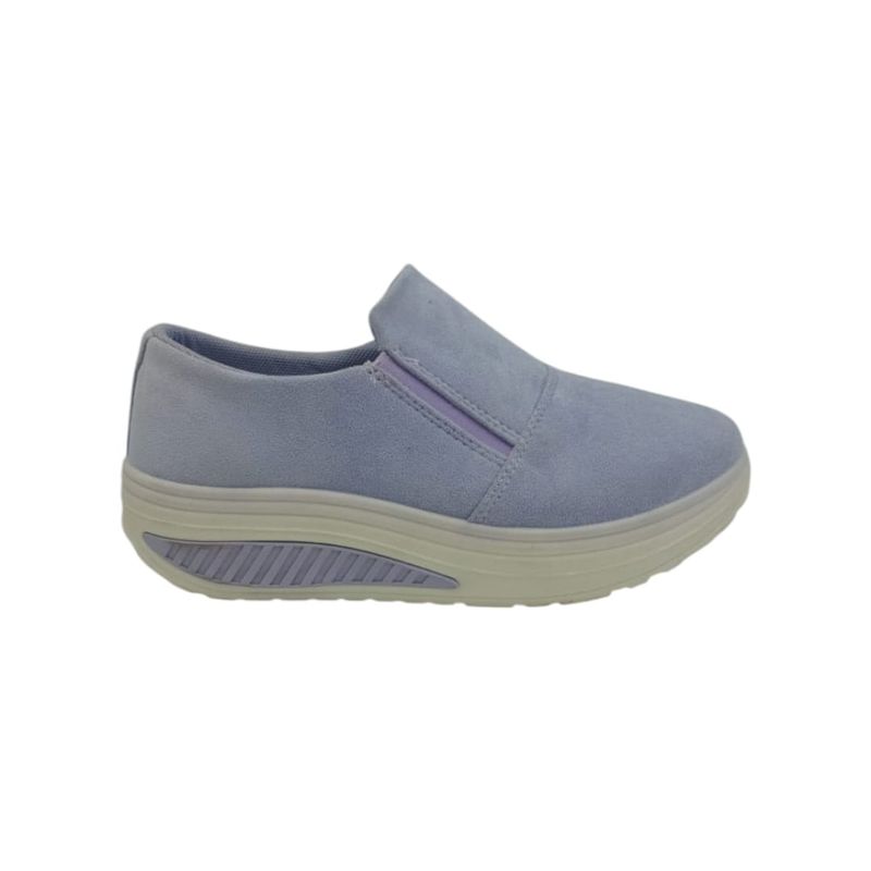 HERIEL - Zapato Panchita Purpura Plataforma