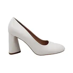 HERIEL - Zapato Blanco Taco Mujer