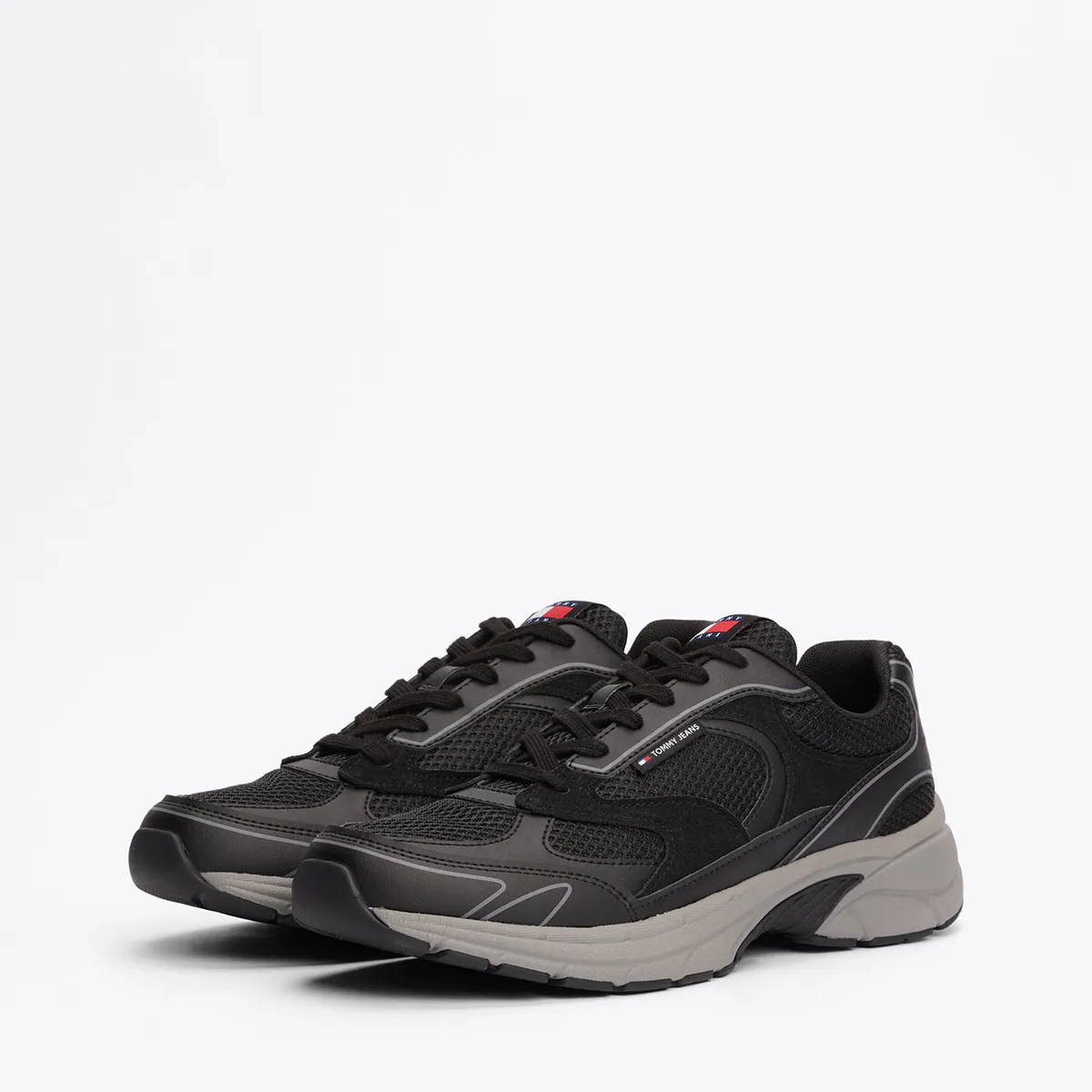 TOMMY HILFIGER - Zapatillas Color Block The Coney Negro Tommy Jeans
