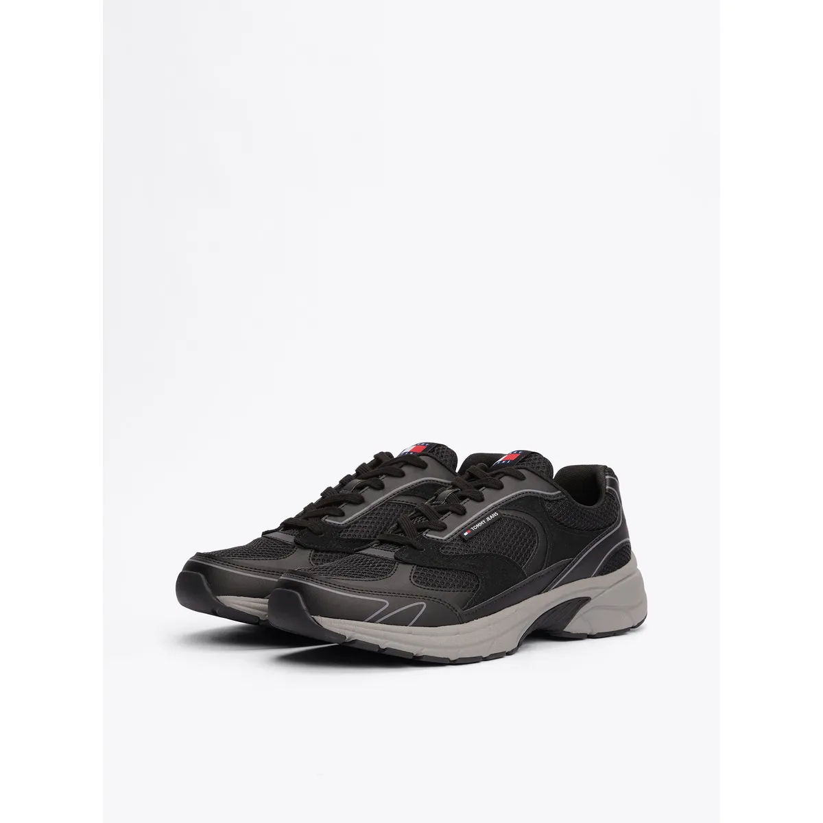 TOMMY HILFIGER - Zapatillas Color Block The Coney Negro Tommy Jeans