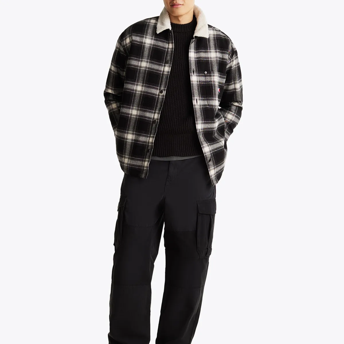 TOMMY HILFIGER - Zapatillas Color Block The Coney Negro Tommy Jeans